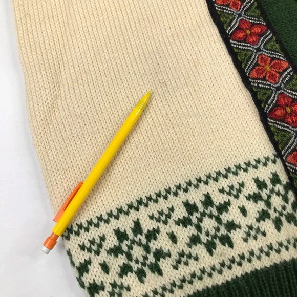 Vintage Dale Of Norway Unisex Wool Cardigan Sweater Sz 40 (Small) - Picture 13 of 13